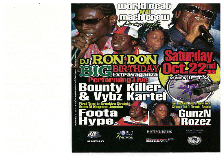 FOOTA HYPE & GUNZNROZEZ DJ RON DON BIRTHDAY (DWLN ONLY)