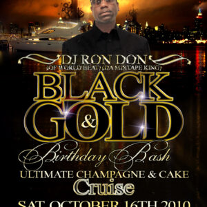 DJ RON DON BLACK & GOLD 2K10 DANCEHALL MIX CD (DWLN ONLY)
